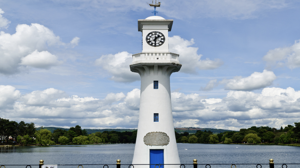 Roath Park Lake Cardiff